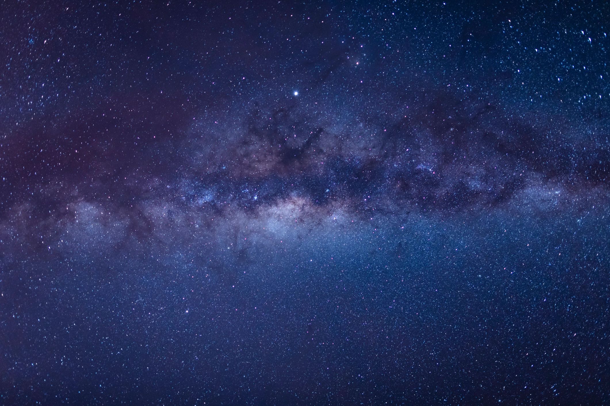 Milky Way galaxy under a clear night sky