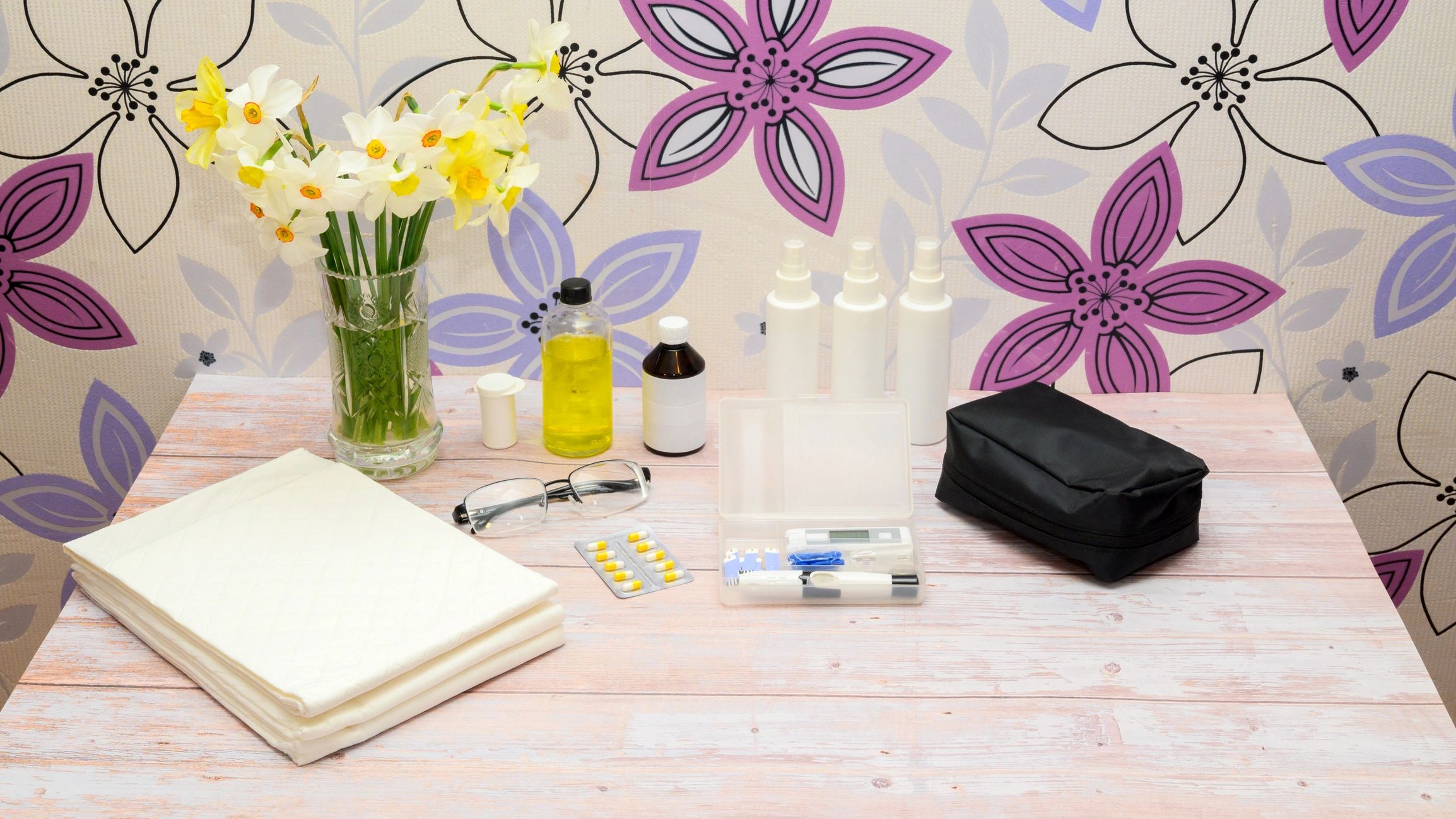 Curated everyday products arranged on a table