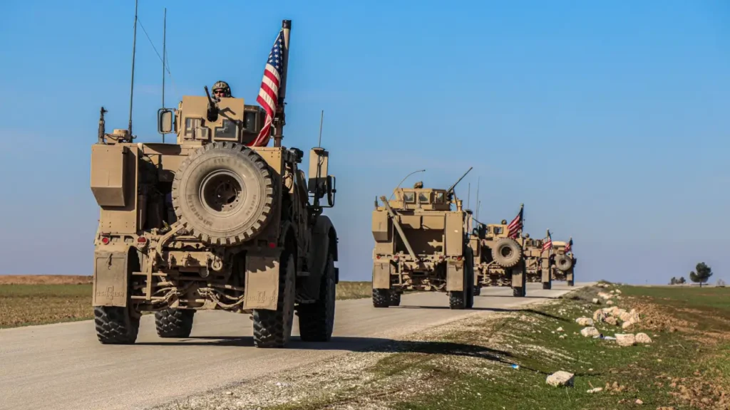 U.S. military withdrawal from Iraq and U.S.–China trade tensions