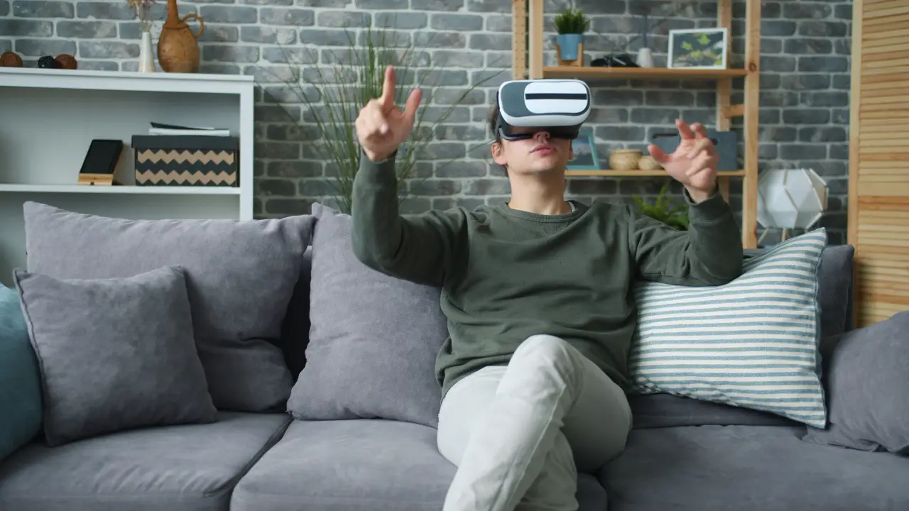 VR glasses for immersive virtual reality experiences